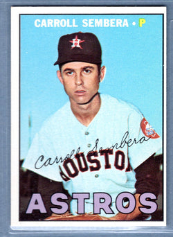 1967 Topps #136 Carroll Sembera EX-MT  GO510