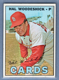 1967 Topps #324 Hal Woodeshick EX  GO446