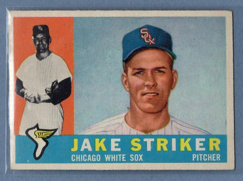 1960 Topps #169 Jake Striker EX   GO255
