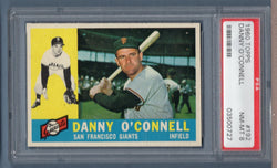 1960 Topps #192 Danny O'Connell (03500727) PSA 8