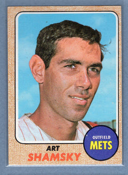 1968 Topps #292 Art Shamsky (a)  EX-MT  GO550