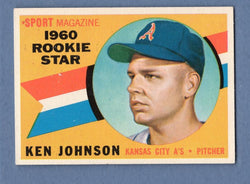 1960 Topps #135 Ken Johnson EX-MT  GO240A