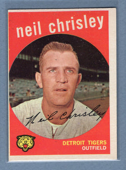 1959 Topps #189 Neil Chrisley EX    GO177
