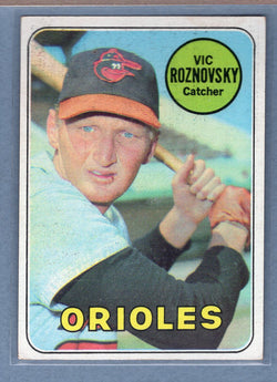 1969 Topps #368 Vic Roznovsky (st)(a) VG  GO850