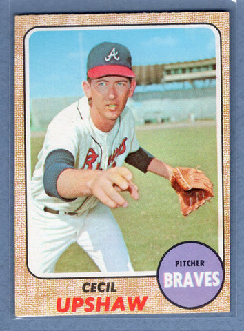 1968 Topps #286 Cecil Upshaw EX-MT  GO123