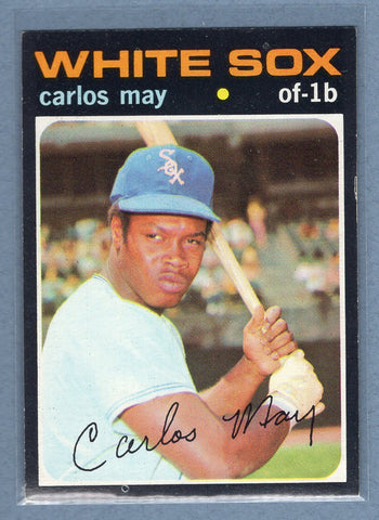 1971 Topps #243 Carlos May  (a) EX-MT  GO340
