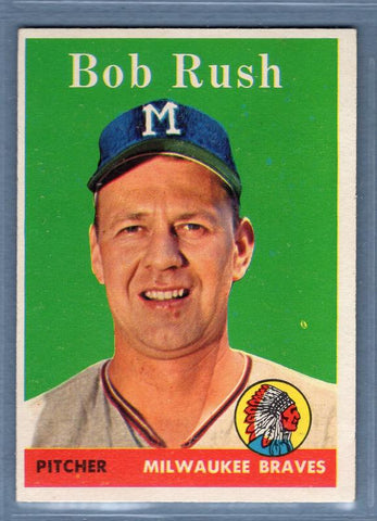 1958 Topps #313 Bob Rush EX  GO401