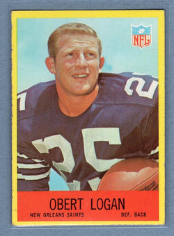 1967 Philadelphia #126 Obert Logan VG-EX  GO110