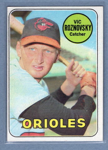 1969 Topps #368 Vic Roznovsky(b) EX  GO850