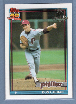 1991 Topps Desert Shield #282 Don Carman  NM  GO500