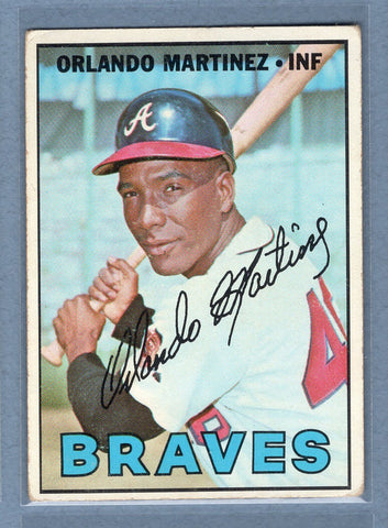 1967 Topps #504 Orlando Martinez VG-EX  GO368