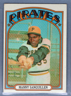 1972 Topps #60 Manny Sanguillen (b) VG-EX  GO544