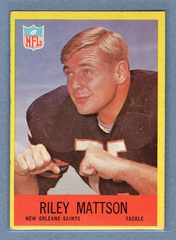 1967 Philadelphia #127 Riley Mattson VG-EX  GO110