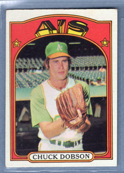 1972 Topps #523 Chuck Dobson EX   GO464