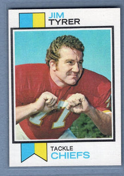 1973 Topps #233 Jim Tyrer EX-MT  High Grade Set Break