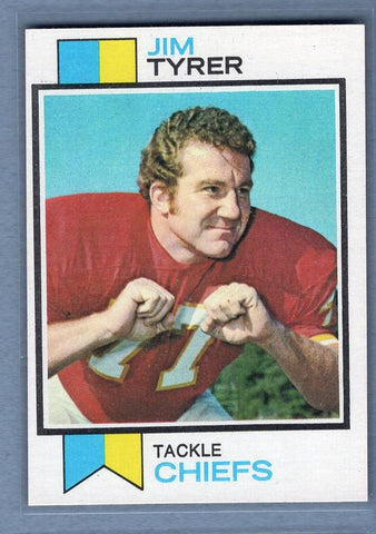1973 Topps #233 Jim Tyrer EX-MT  High Grade Set Break