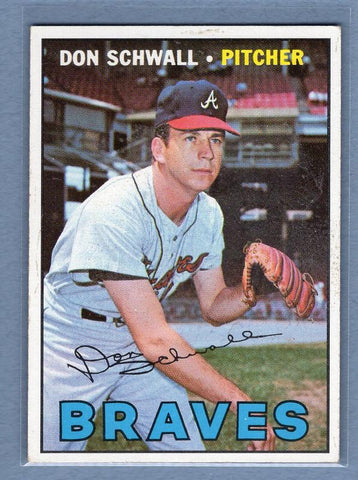 1967 Topps #267 Don Schwall EX G0416B