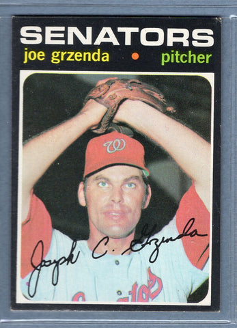 1971 Topps #518 Joe Grzenda  EX  SB1