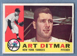 1960 Topps #430 Art Ditmar EX   GO550