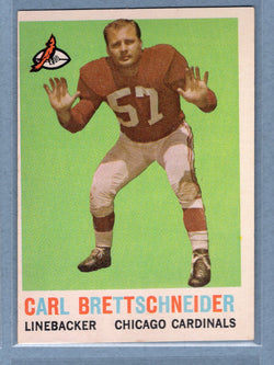 1959 Topps #81 Carl Brettschneider EX  GO159