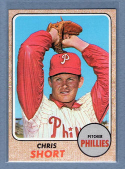 1968 Topps #139 Chris Short EX-MT  GO588