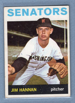 1964 Topps #261 Jim Hannan (e) G-VG  GO441