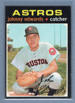 1971 Topps #44 Johnny Edwards  EX  GO950