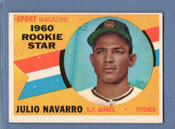 1960 Topps #140 Julio Navarro EX-MT  GO240A