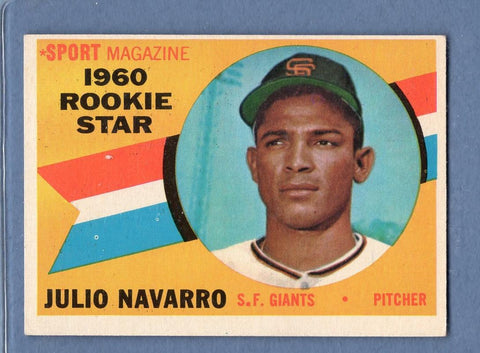 1960 Topps #140 Julio Navarro EX-MT  GO240A