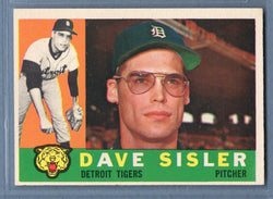 1960 Topps #186 Dave Sisler EX-MT  Set Break C