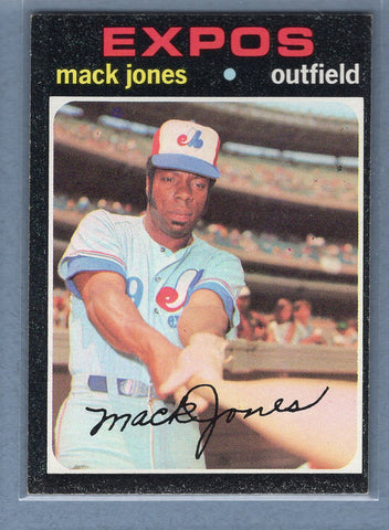 1971 Topps #142 Mack Jones   EX  GO550