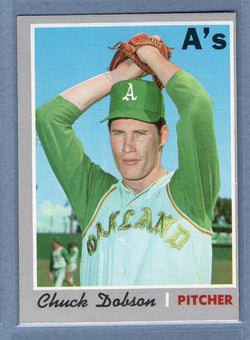 1970 Topps #331 Chuck Dobson  (a) EX-MT  GO900