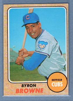 1968 Topps #296 Byron Browne (a)  EX  GO550