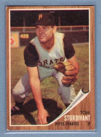 1962 Topps #179 Tom Sturdivant  EX  GO301
