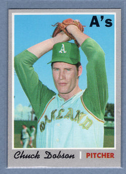 1970 Topps #331 Chuck Dobson  (b) EX-MT  GO900