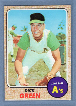 1968 Topps #303 Dick Green EX-MT  GO123
