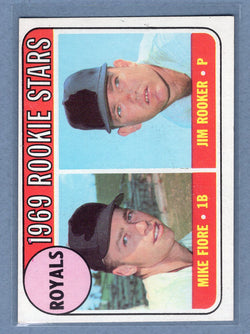 1969 Topps #376 Royals Rookies (c) EX-MT  GO700