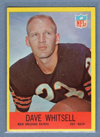1967 Philadelphia #130 Dave Whitsell VG-EX  GO110