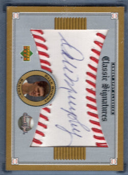 2020 Topps Tribute Autograph Green Dennis Eckersley 53/99
