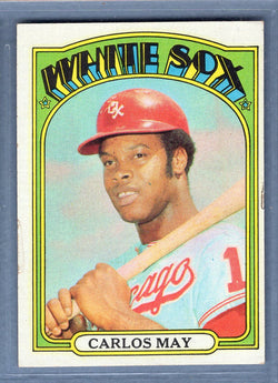 1972 Topps #525 Carlos May EX   GO464