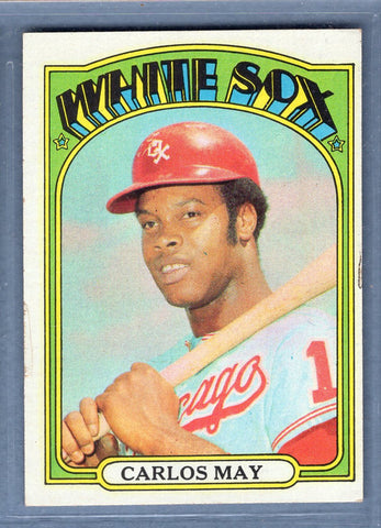 1972 Topps #525 Carlos May EX   GO464
