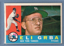 1960 Topps #183 Eli Grba EX   GO255