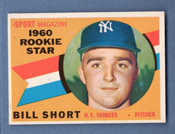 1960 Topps #142 Bill Short EX-MT  GO240A