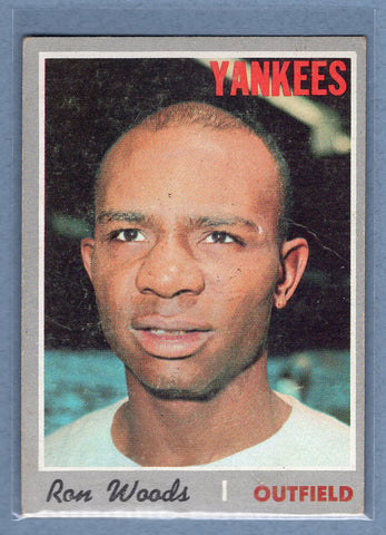 1970 Topps #253 Ron Woods  VG  GO450