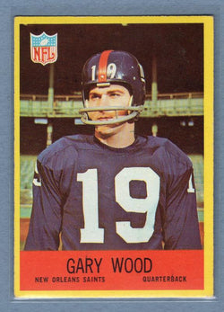 1967 Philadelphia #131 Gary Wood EX  GO110