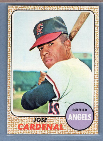 1968 Topps #102 Jose Cardenal EX  GO250