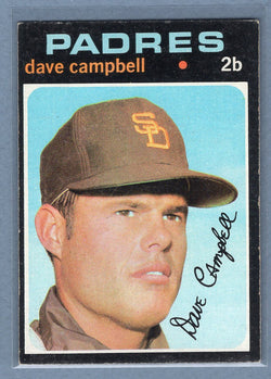 1971 Topps #46 Dave Campbell (b) EX  GO950