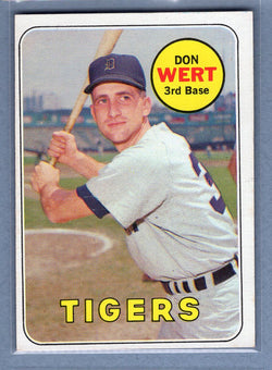 1969 Topps #443 Don Wert (a) EX-MT  GO602