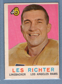 1959 Topps #84 Les Richter (HOF) EX  GO159