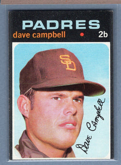 1971 Topps #46 Dave Campbell (c) EX  GO950